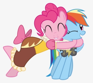Friendship Clipart Buddy - Pinkie Pie Hearth's Warming Eve Vector, HD Png Download, Transparent PNG