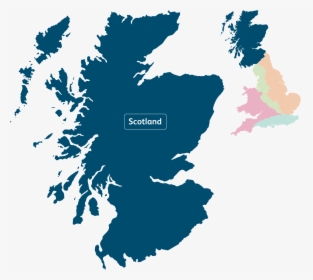 Map Of Network Rail Scotland - Scottish Independence Referendum Result, HD Png Download, Transparent PNG