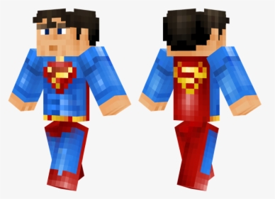 Super Man En Minecraft, HD Png Download, Transparent PNG