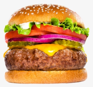 Large Cheeseburger, HD Png Download, Transparent PNG