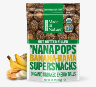 Nana Pops Banana-rama Supersnacks - Natural Foods, HD Png Download, Transparent PNG