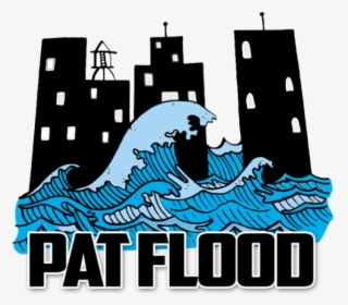 Patflood Blue Waves - Graphic Design, HD Png Download, Transparent PNG