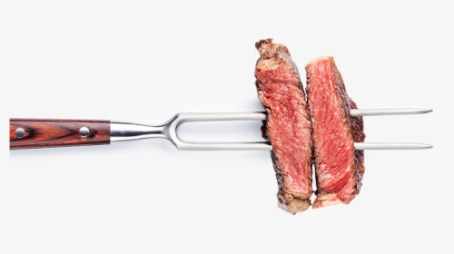 Steak On Fork, HD Png Download, Transparent PNG