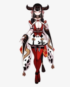 #anime #animegirl #sexy #cow #fighter #horns #red #socks - 丑 牡 て ぃ あ, HD Png Download, Transparent PNG