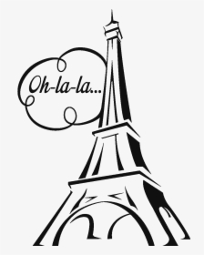 View Larger Image Image - Free Vector Eiffel Tower Draw, HD Png Download, Transparent PNG