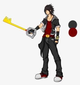 Kingdom Hearts Oc Cory By Suisauce-d57avml - Kingdom Hearts Keyblade Custom, HD Png Download, Transparent PNG