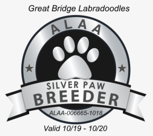 Great Bridge Alaa Silver Paw Logo 2019 - Gold Paw, HD Png Download, Transparent PNG