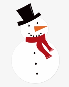 Celebrate Winter Snowman Svg Cut File - Snowman Hat Svg Free, HD Png Download, Transparent PNG
