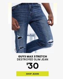 Aéropostale X Bluenotes Guys Jeans - Pocket, HD Png Download, Transparent PNG