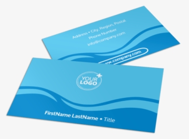 Pool Cleaning Business Card Template Preview - Cleaning Company Business Card, HD Png Download, Transparent PNG