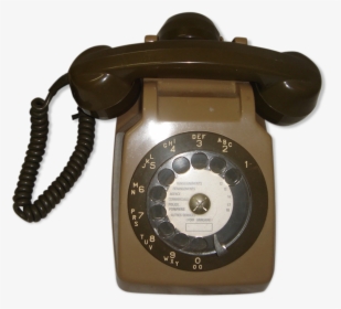 Former Ptt Rotary Phone, Gray And Green 1970   Src - De Telephone De 1970, HD Png Download, Transparent PNG