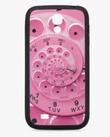Retro Vintage Pastel Pink Rotary Dial Spiral Droste - Feature Phone, HD Png Download, Transparent PNG