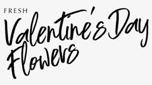 Seed & Petals Valentines Flowers - Calligraphy, HD Png Download, Transparent PNG