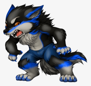 Wolf Turned Werewolf - Furvilla Werewolf Base, HD Png Download, Transparent PNG