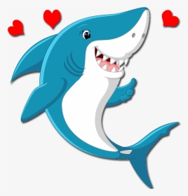 Transparent Shark Clipart - Shark Cartoon Png, Png Download, Transparent PNG