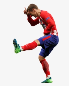 Antoine Griezmann Football Render - Kick Up A Soccer Ball, HD Png Download, Transparent PNG