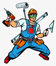 Painting And Handyman Logo, HD Png Download, Transparent PNG