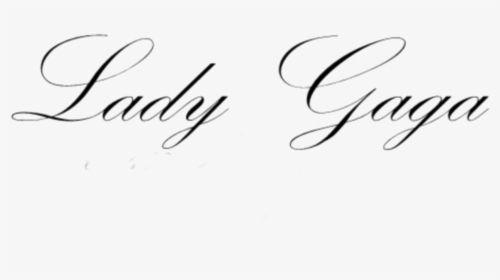 #lady #gaga #artpop #bornthisway #joanne #pop #pokerface - Calligraphy, HD Png Download, Transparent PNG