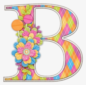 B Png Pinterest Alphabet - Letras Bonitas De Flores, Transparent Png, Transparent PNG