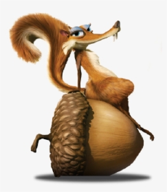 Acorn Transparent Ice Age - Girl Squirrel Ice Age, HD Png Download, Transparent PNG