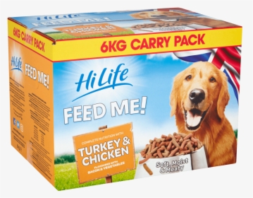 Hilife Feed Me With Turkey & Chicken Flavoured With - Dog Food, HD Png Download, Transparent PNG
