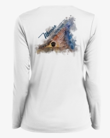 Maverick Womens Cut L/s Technical Fishing Shirt- Tailing - Long-sleeved T-shirt, HD Png Download, Transparent PNG