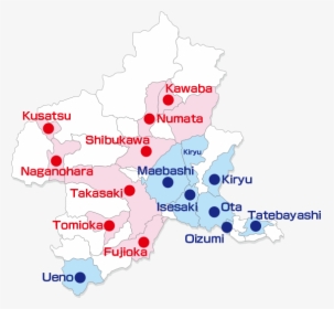 太田 市 町名 地図, HD Png Download, Transparent PNG