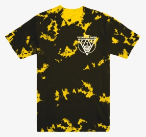 Yellow Triangle Dyed Tee - Active Shirt, HD Png Download, Transparent PNG