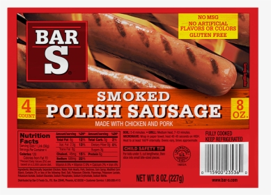 Smoked Sausage - Bar S Deli Style Smoked Ham, HD Png Download, Transparent PNG