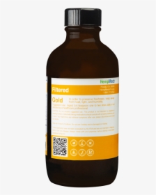 Real Scientific Hemp Oil 4oz 1000mg Gold Label Liquid - Glass Bottle, HD Png Download, Transparent PNG