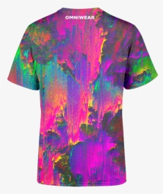 Iridescent Oil Paint T-shirt - T-shirt, HD Png Download, Transparent PNG