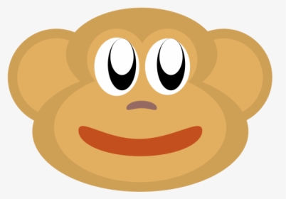 Monkey - Cartoon, HD Png Download, Transparent PNG