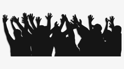 Hands Up Silhouette, HD Png Download, Transparent PNG