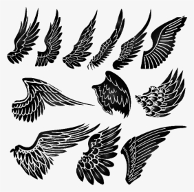 Tattoo Artist Flash Angel - Small Wings Tattoo On Chest, HD Png Download, Transparent PNG