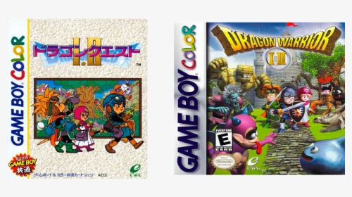 Dragon Warrior I & Ii Game Boy Color Cover, HD Png Download, Transparent PNG