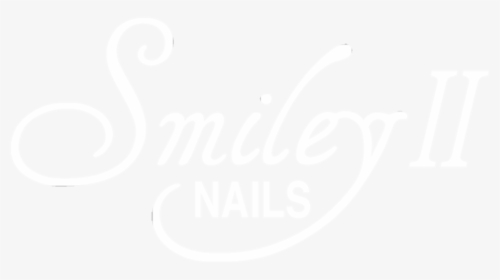 Smiley Nails Ii In Elmhurst   	 							title Smiley - Calligraphy, HD Png Download, Transparent PNG