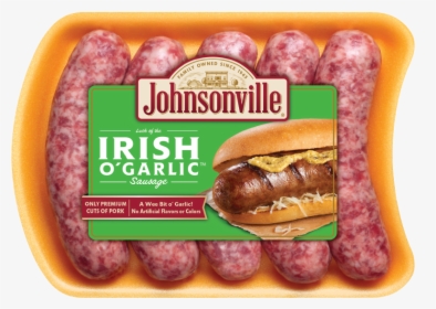 Johnsonville Irish O Garlic Sausage, HD Png Download, Transparent PNG