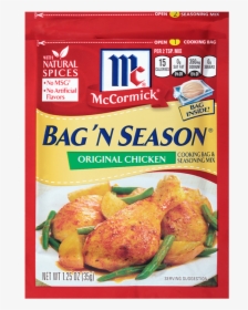 Bag N Season Chicken - Mccormick Bag N Season, HD Png Download, Transparent PNG