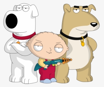 Stewie Brian And Vinny, HD Png Download, Transparent PNG