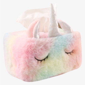 1pc Cute Rainbow Unicorn Plush Toy Cartoon Unicorn - Stuffed Toy, HD Png Download, Transparent PNG