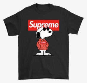 Shirt Louis Vuitton Snoopy Supreme, HD Png Download, Transparent PNG