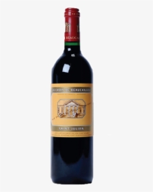La Croix De Beaucaillou - Wine Bottle, HD Png Download, Transparent PNG