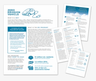 Zev Handout - Brochure, HD Png Download, Transparent PNG