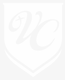Vc Shield White-png - Valley Christian High School, Transparent Png, Transparent PNG