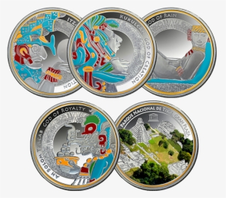 Silver Coin Maya God, HD Png Download, Transparent PNG
