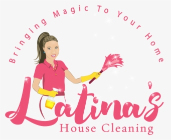 Latina S House Cleaning Logo - Poster, HD Png Download, Transparent PNG