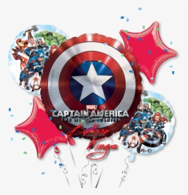 Avengers Shield Bouquet - Avenger Balloon Bouquet, HD Png Download, Transparent PNG