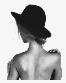 #freetoedit #woman #silhouette #girl #sombrero #hat - Girl, HD Png Download, Transparent PNG