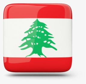 Glossy Square Icon - Coat Of Arms Of Lebanon, HD Png Download, Transparent PNG