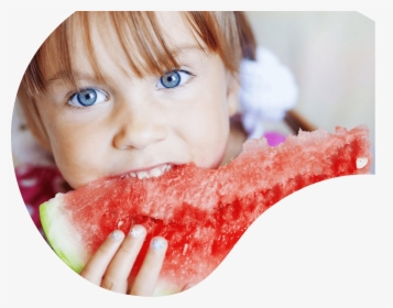 Young Child Eating Fruit, HD Png Download, Transparent PNG